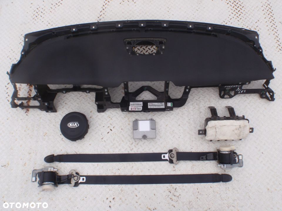 KIA SORENTO IV DESKA KONSOLA PODUSZKI AIRBAG PASY - 1