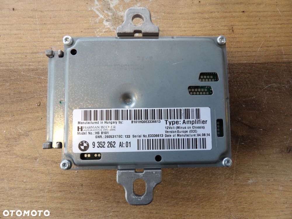 BMW - F01 - WZMACNIACZ ACTIVE SOUND - HARMAN BECKER - 9352262 - 1