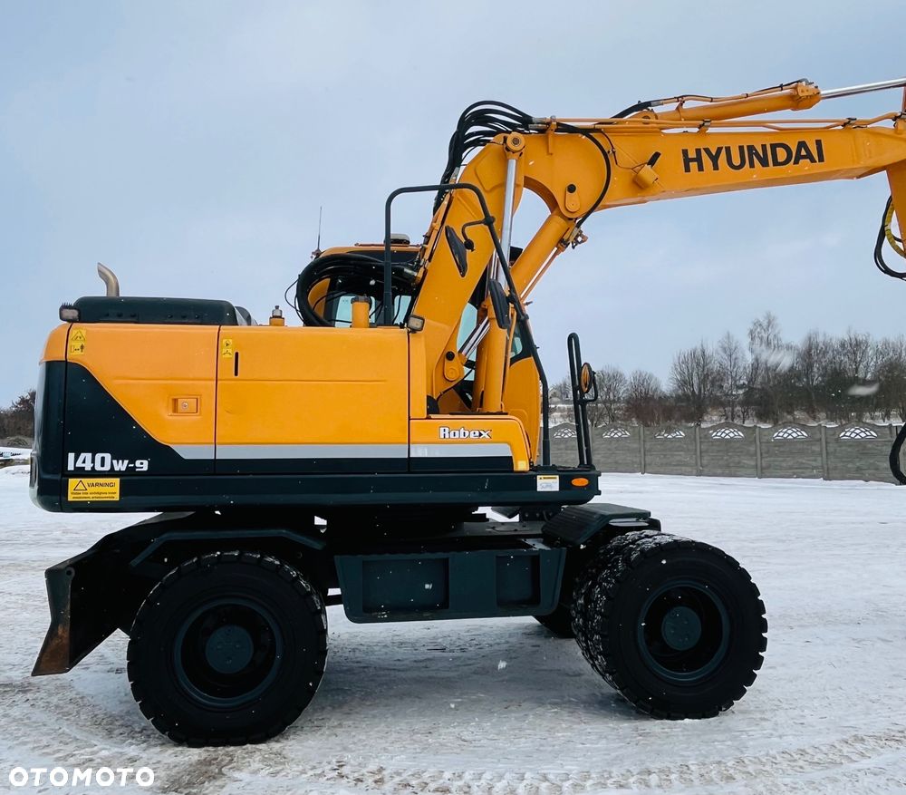 Hyundai ROBEX 140W - 9 / ROTOTILT / SPROWADZONA / KOPARKA KOŁOWA - 8