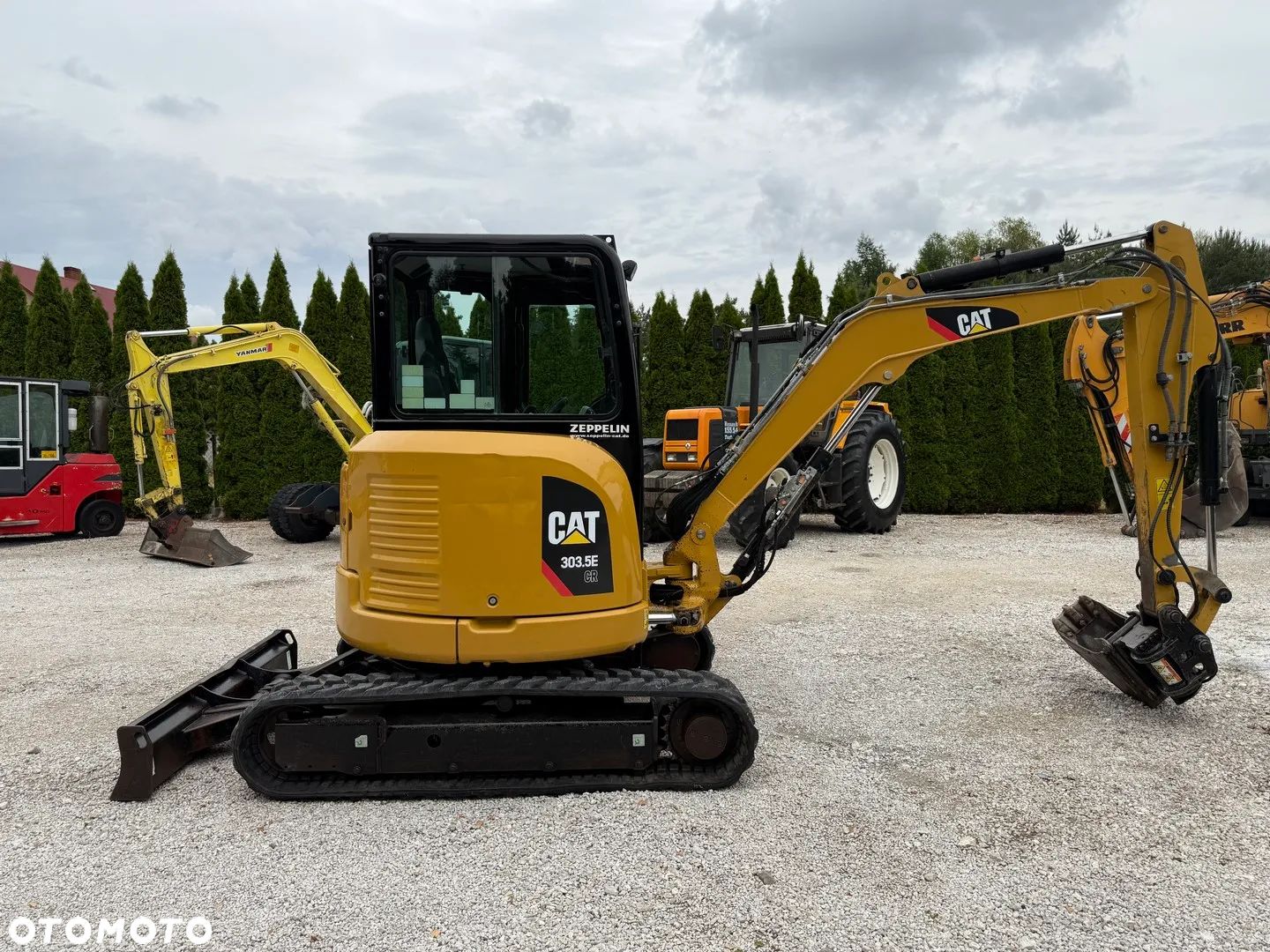 Caterpillar CAT 303.5 E CR / POWERTILT / 2014 ROK / PIĘKNA / Z NIEMIEC / ORYGINAŁ / 303.5ECR 301 302 303 304 305 302.7 - 1