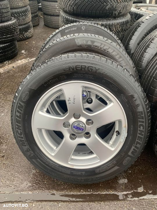 Vand set de jante aliaj cu cauciucuri Volvo V50 195/65/ R15 - 6