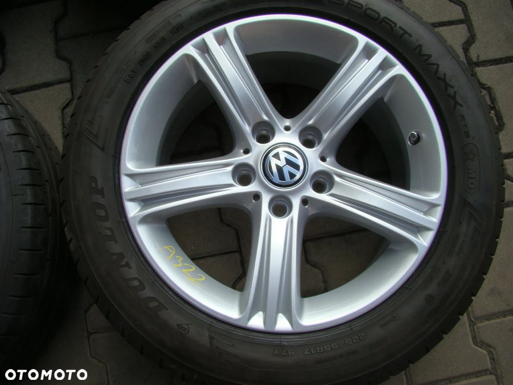 a322 5x120 VW Transporter Caravelle Multivan T5 T6 7,5jx17 opony lato - 2