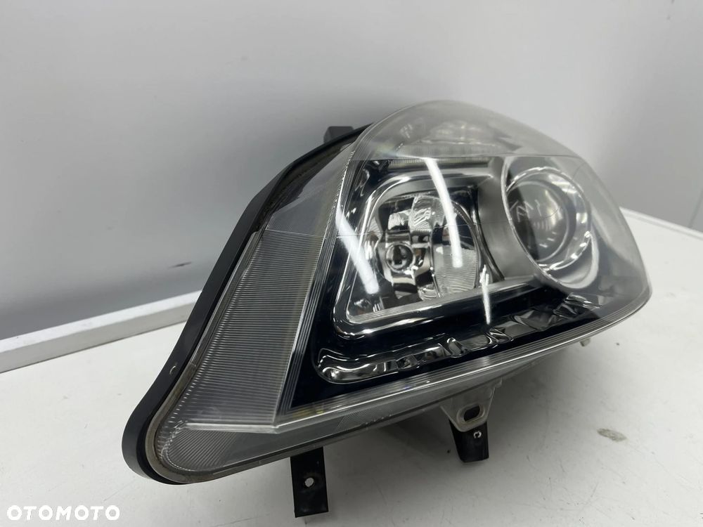 Lampa reflektor Renault Scenic 2 II Lift + Grand 06-09r. lewa przednia EU H7 soczewka lewy przód - 2