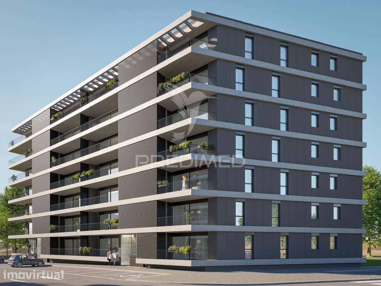 Apartamento T3 no fantástico Empreendimento em Nogueira - Grande imagem: 2/15