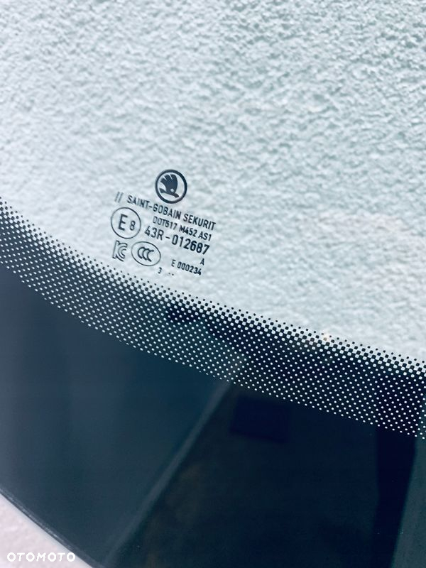 Szyba czołowa SKODA ENYAQ IV 2020- AKUSYKA+KAMERA SENSOR+ORYGINAŁ - 3