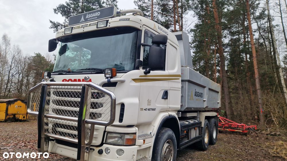 Scania R480. Wywrotka 6x4. Resor. - 1