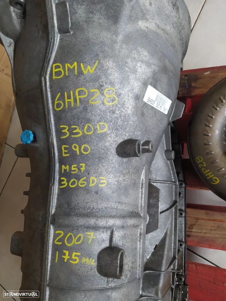 Bmw 330D 530D caixa automatica 6HP28 330D E90 M57 306D3 231cv - 2