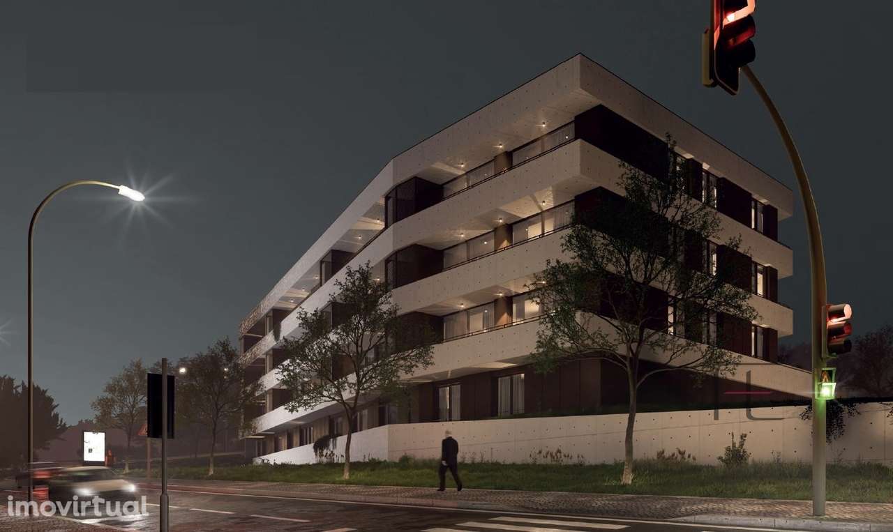 Apartamento T2 c/ Varanda, Vista Panorâmica em Condomínio Privado - Grande imagem: 2/5