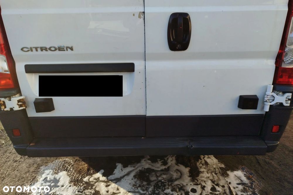 Ducato III i lift Boxer Jumper II 06-22r movano -25 H2  drzwi tył tylne BIAŁE lewe i prawe komplet z foto skrzydełka całe dość ładne - 4