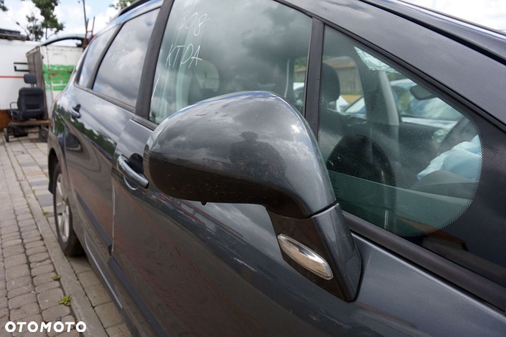 LUSTERKO ELEKTRYCZNE PRAWE 308 I T7 SW KTPD SZARY PEUGEOT 2007-2011 - 1