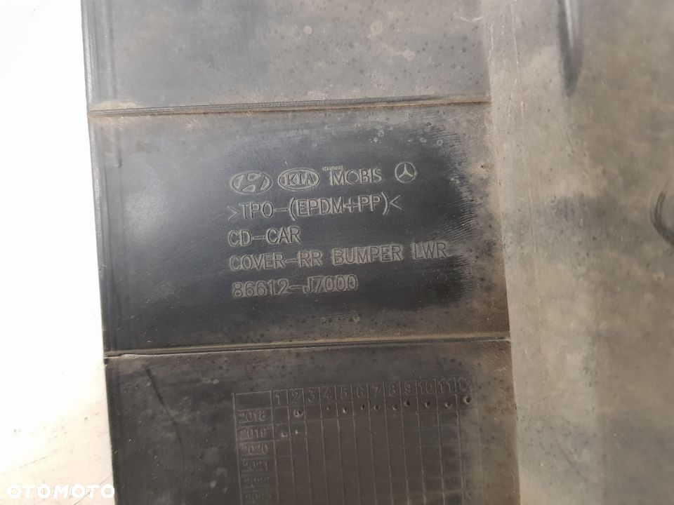 KIA CEED III HB 18-22 SPOILER DOKŁADKA TYŁ DYFUZOR TYLNY 86612-J7000 - 3