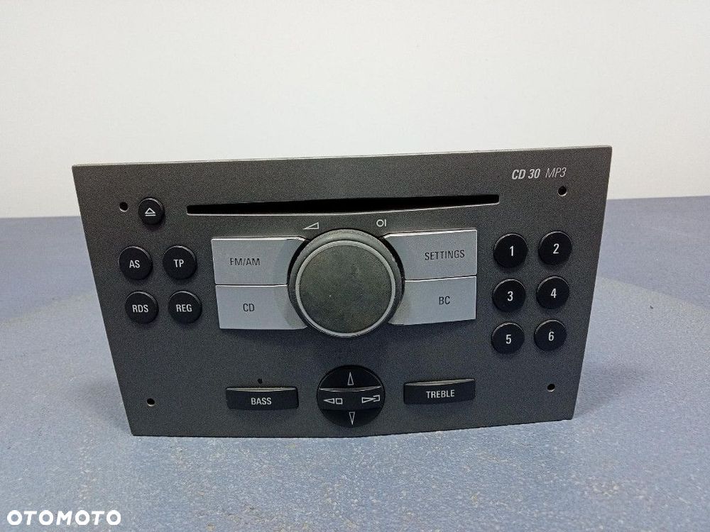 OPEL ASTRA III H RADIO CD30 MP3 WYŚWIETLACZ KOMPLET 13154304 - 2