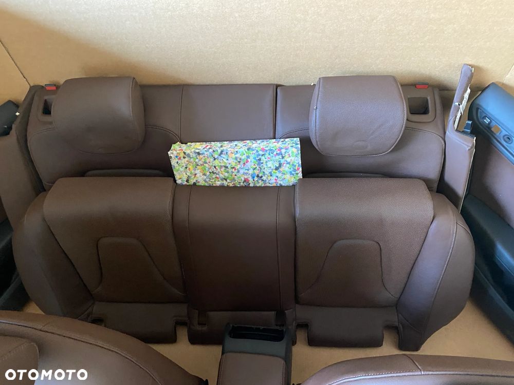 Audi A5 8T S-line Sportback Fotel fotele kanapa skóra grzane brązowe 12km - 9