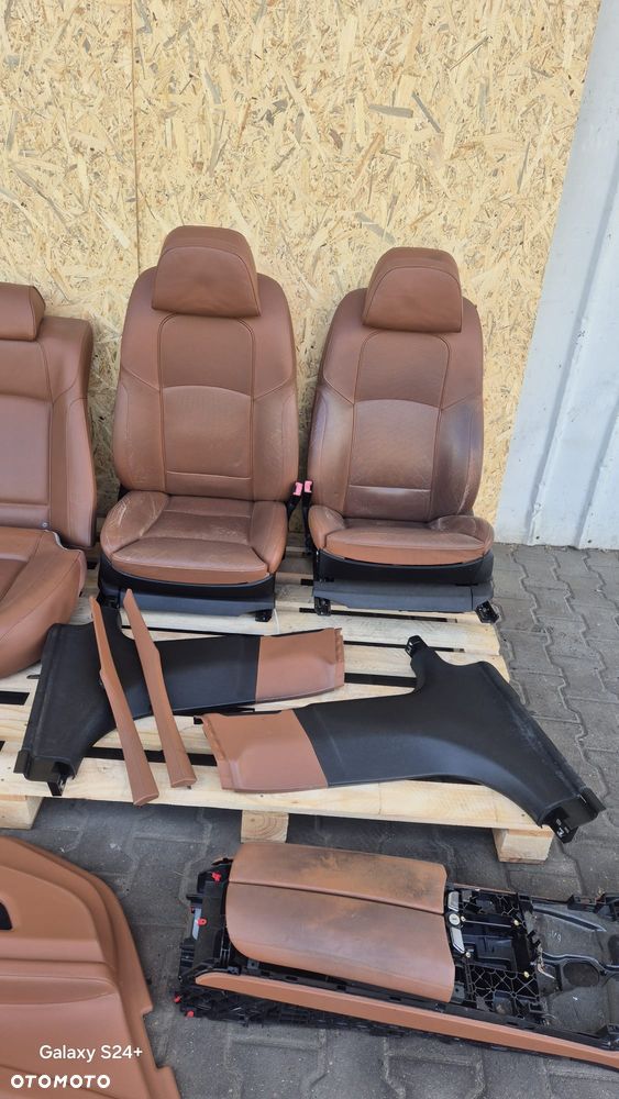 Fotele Kanapa Boczki podłokietnik  BMW F02 kolor Individual Grzanie masaż wentylacja - 2