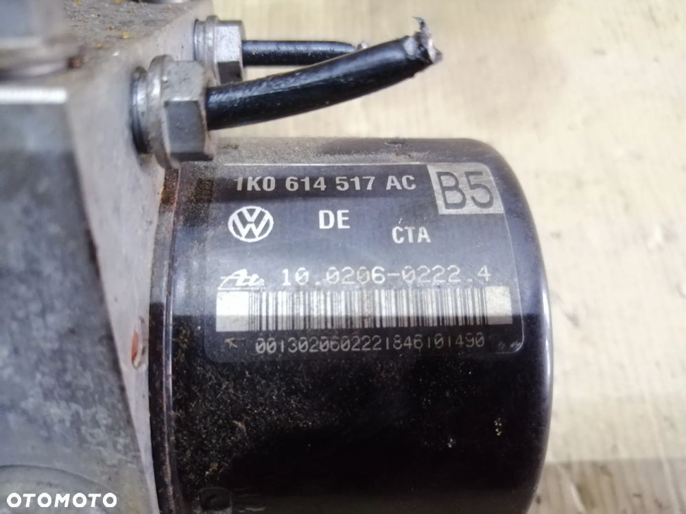 Audi A3 8P pompa hamulcowa abs plus wtyczka z wiązką 1K0614517AC - 10