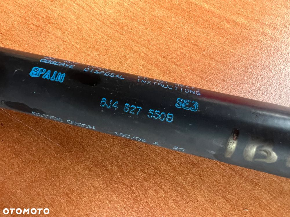 SIŁOWNIK TELESKOP KLAPY TYLNEJ BAGAŻNIKA SEAT IBIZA IV 6J4827550B KOMPLET - 4