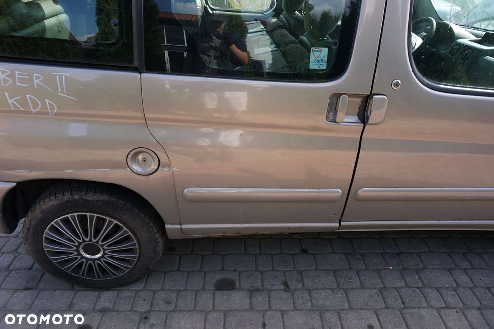DRZWI TYLNE PRAWE BERLINGO I LIFT II M59 KDDC  SREBRNY CITROEN 2002-2008 - 3