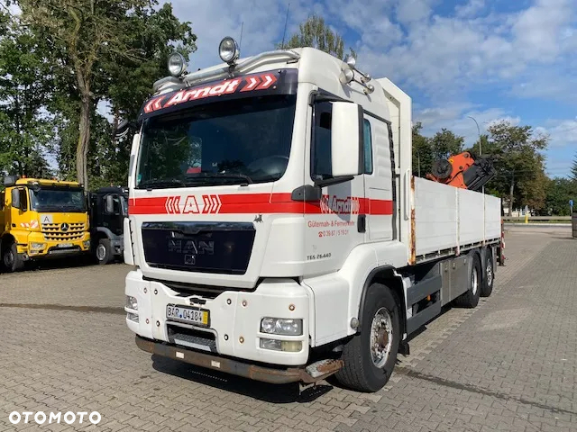 MAN TGS 26.440 6x4 Palfinger 20001 sterowanie radiowe, skrętna oś - 3