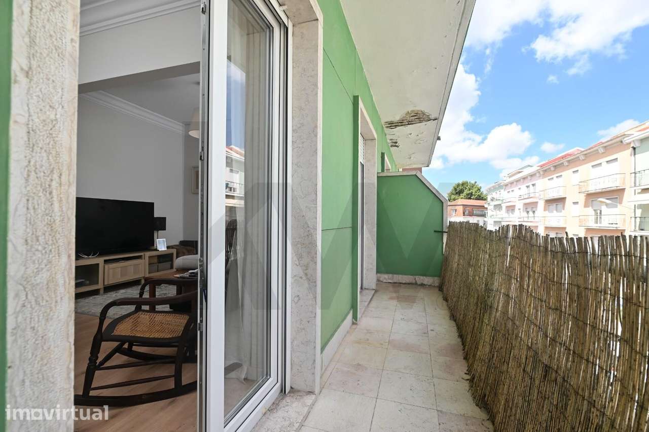 Arrenda-se T2 Renovado | 84m2  com Varandas no Campo Grande (Junto ao - Grande imagem: 4/25