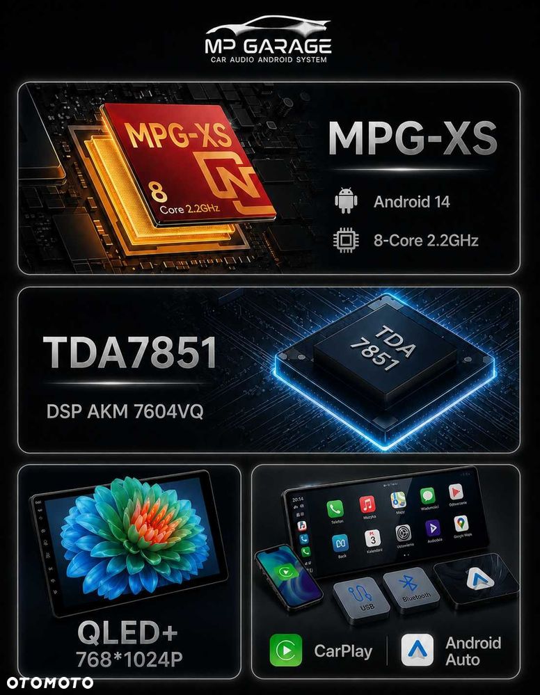 Opel Insignia Radio Android 14 Tesla Style CarPlay Android Auto 4G LTE GPS WiFi QLED DSP - 11