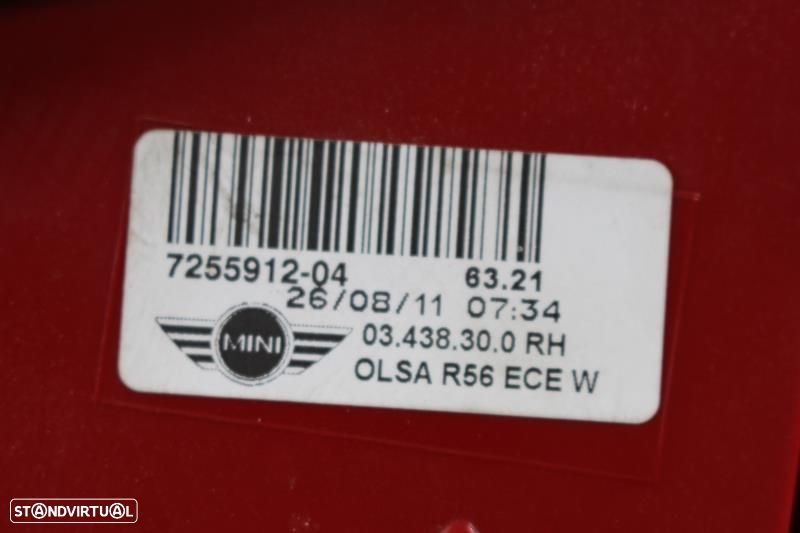 Farolim Direito Mini Mini (R56)  Farolim Direito Mini R56 / R57 / R58 - 9