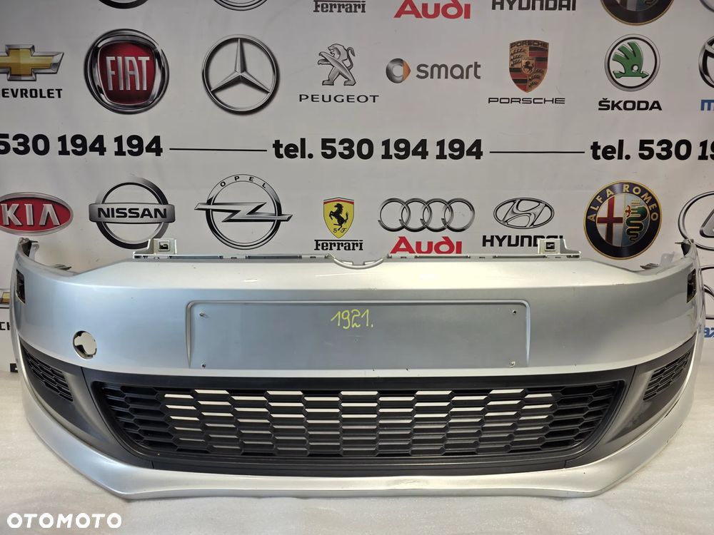 VW POLO 6R0 08- ZDERZAK PRZEDNI PRZÓD NA SPRYSKI + KRATKI NR 6R0807221 NR AUKCJI NZ1921 - 1