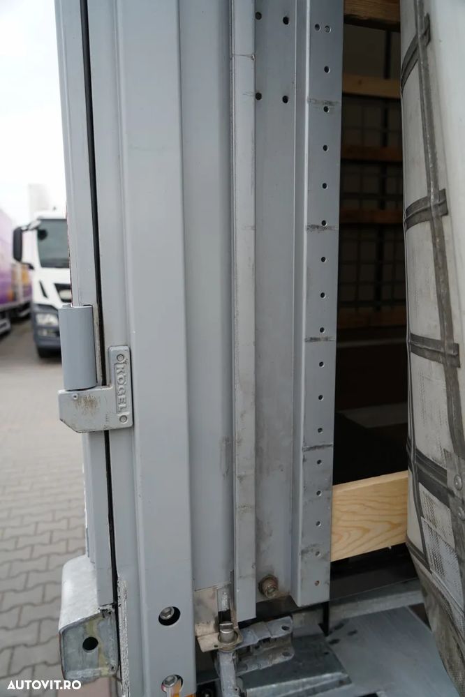 Kögel CORTINĂ / ELEVATOR DE ÎNCĂRCARE DHOLLANDIA / STANDARD / COȘ PENTRU PALEȚI / AXĂ DE RIDICARE / - 15