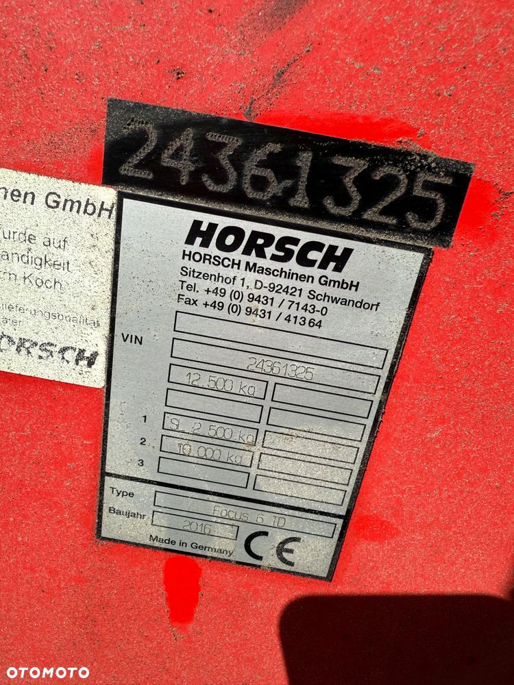 Horsch Focus 6td - 9