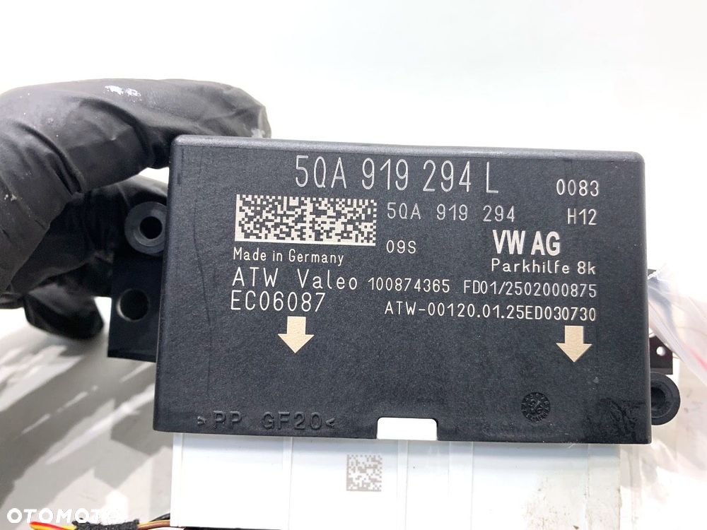 MODUŁ PDC  SKODA KAMIQ (NW4) 2019 - 2022 1.5 TSI 110 kW [150 KM] benzyna 2019 - 2022 5QA919294L - 4
