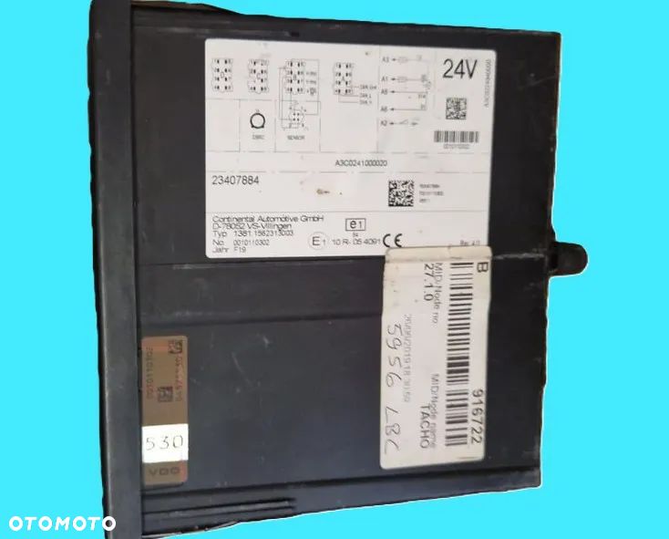 Tachograf 23407884 23407885 VOLVO - 2