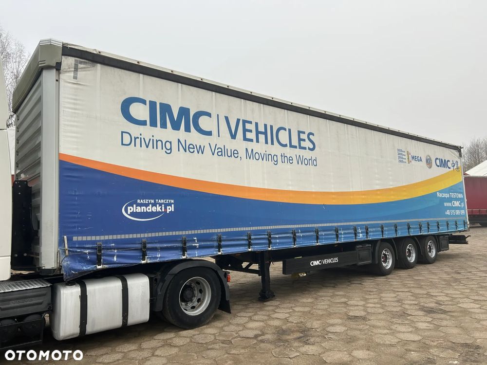 CIMC FIRANKA MEGA / OSIE SAF / 2020 ROK / PODNOSZONY DACH / NACZEPA POLSKIEJ PRODUKCJI !! FIRANKA MEGA R 19.5 / PODNOSZONY REGULOWANY DACH - 6