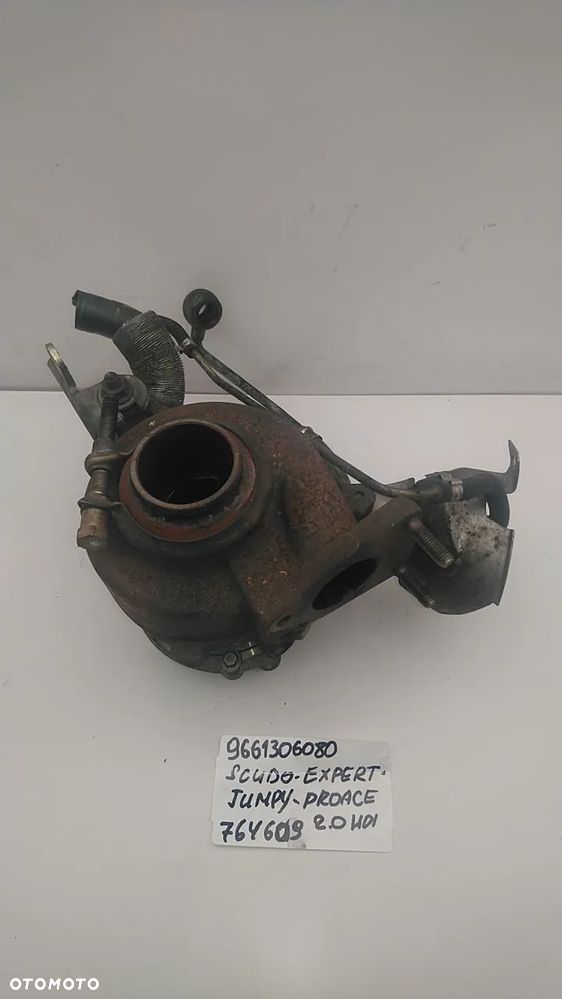 TURBINA 2.0 HDI 2.0 JTD 120KM 122KM SCUDO EXPERT JUMPY PROACE 9661306080 764609 - 5