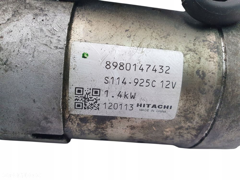 ROZRUSZNIK Opel Astra J Meriva B 1.7CDTI Hitachi 8980147432 - 2