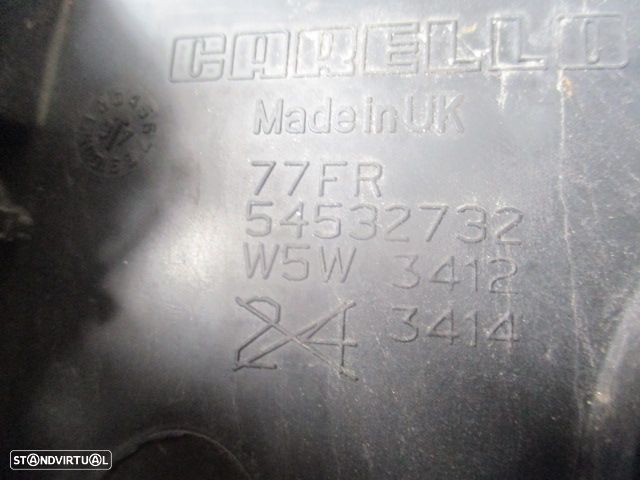 Farol 54532732 ROVER 414 SI 1998 1.4 I 103CV 0P Esq H7 + H1 CARELLO ROVER 400 II BERLINE 414 1998 414/1.4 Si 105CV 4P PRETO ESQ H7 + H1 CARELLO - 4
