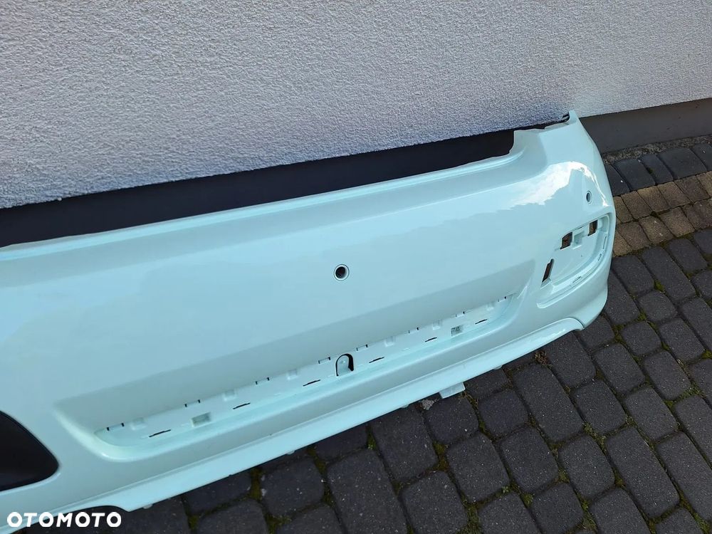 FIAT 500S 500 S SPORT 13-17 B.ŁADNY! CAŁY-NIE KLEJONY! ZDERZAK TYŁ TYLNY BEZ KRATKI KOLOR MIĘTOWY ORYG FIAT 735565271 WY - 9
