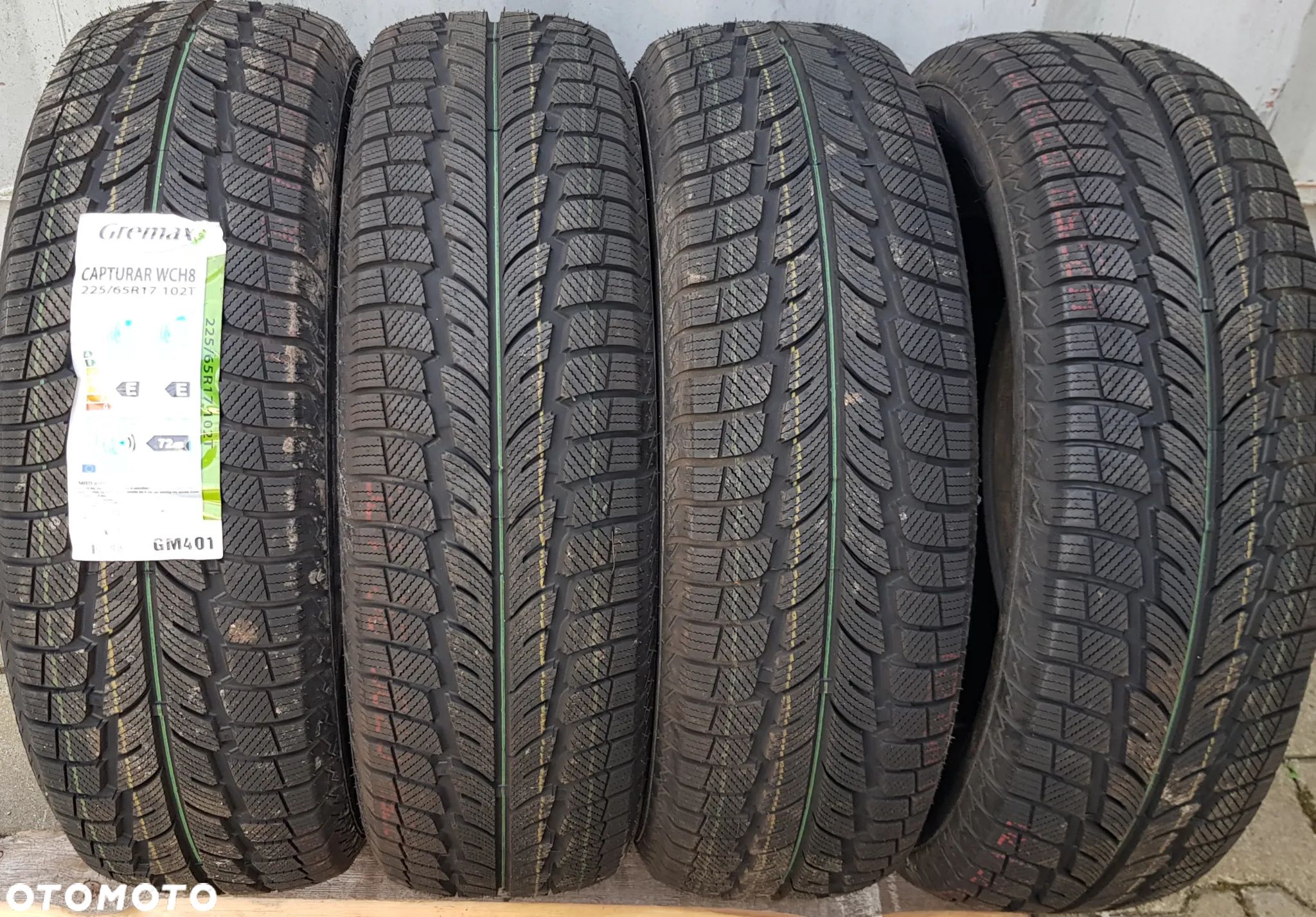 4x 225/65R17 Gremax Capturar WCH8 Komplet opon zimowych Poznań - 1