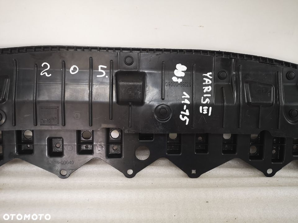 TOYOTA YARIS III 3 11-16 OSŁONA PŁYTA POD ZDERZAK PRZÓD NR 53289-0D060 52618-0D040 NR AUKCJI OSŁ205 - 4