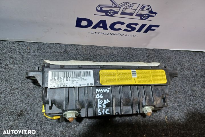 Airbag pasager 3C0880204G Volkswagen VW Passat B6 [2005 - 2010] Sedan - 1