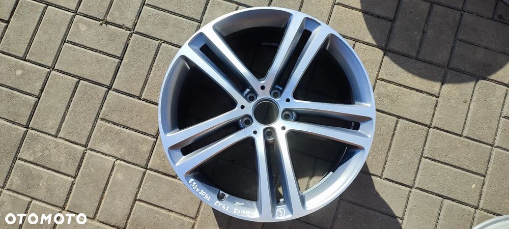 FELGI ALU STOPNIOWANE 5X112 2x8.5J x20 CALI ET 55.6 fi 66.6 2x8.5J x 20 CALI ET42 MERCEDES ML GL GLS KOMPLET 4 SZTUKI - 8