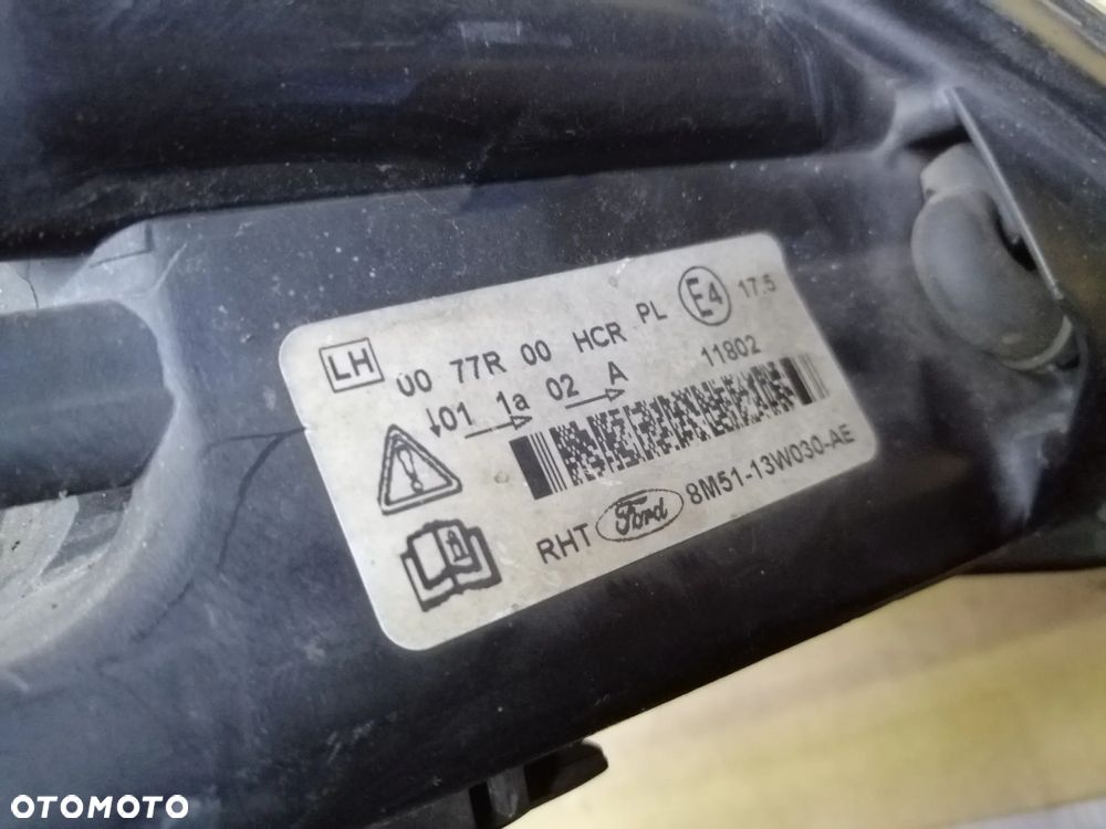 Ford Fokus MKII MK2 Lift komplet lamp przednich 8M51-13W030-AE  8M51-13W029-AE Europa - 6