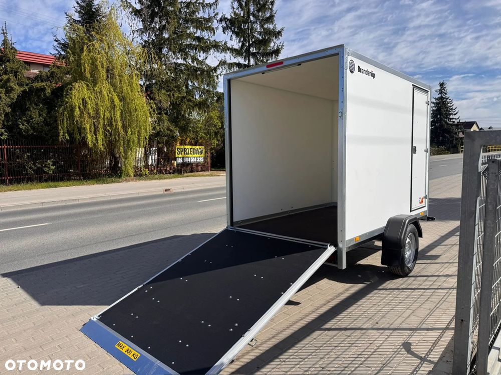 Brenderup CD260 WHBR 1300kg od ręki !! Rampa Drzwi Boczne DOSTAWA - 7