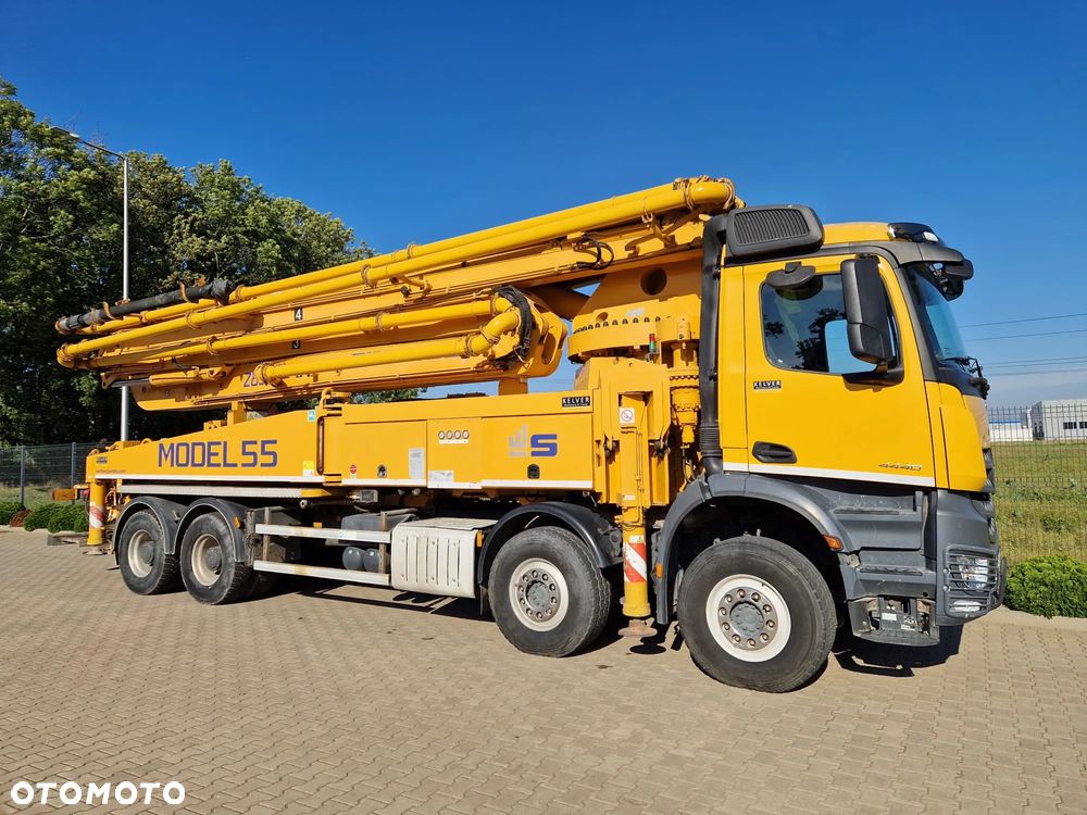 Mercedes-Benz Arocs 4440 8x4 * 2020r. * 1.514 mth * SERMAC 5RZ51 * pompa do betonu * - 1