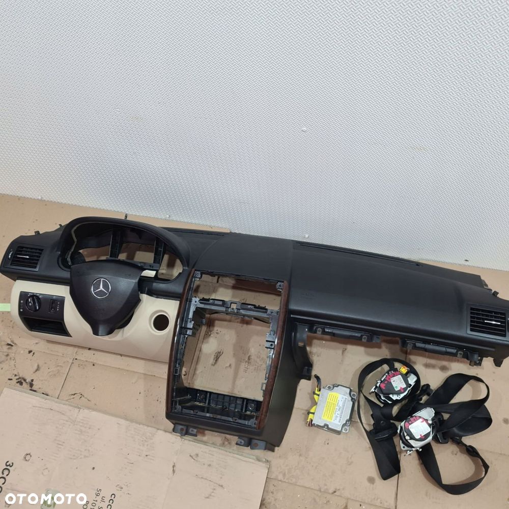 mercedes a w169 kokpit deska konsola komplet eu - 7