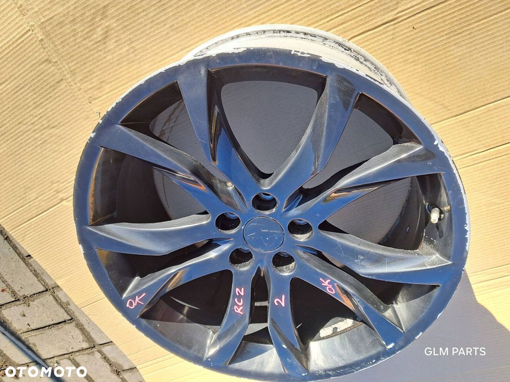peugeot rcz felga aluminiowa 19" 8,5jx19" et27 5x108 9673495677 - 4