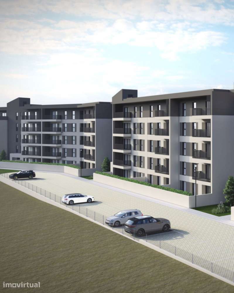 T2 Novo com terraço, garagem e ar condicionado - Grande imagem: 2/10