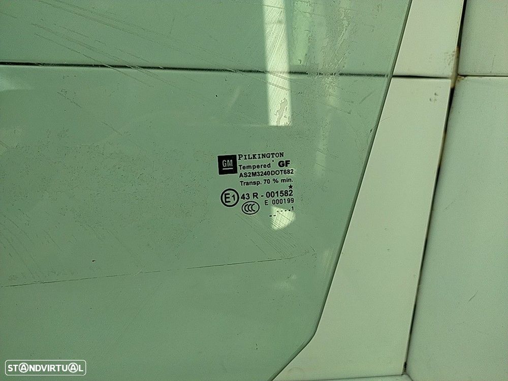 Vidro Porta Frente Esquerda Opel Astra J (P10) - 3