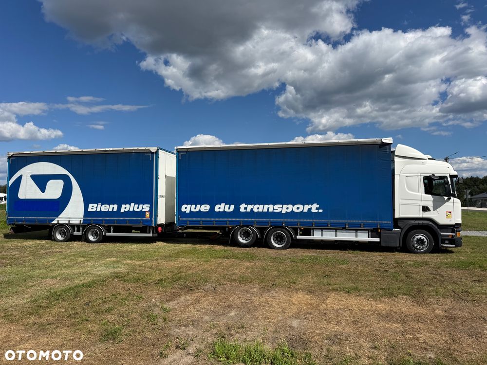 Scania R 450 6X2 Euro 6 Zestaw Z Przyczepą Przejazdowy Dach Zsuwany - 3
