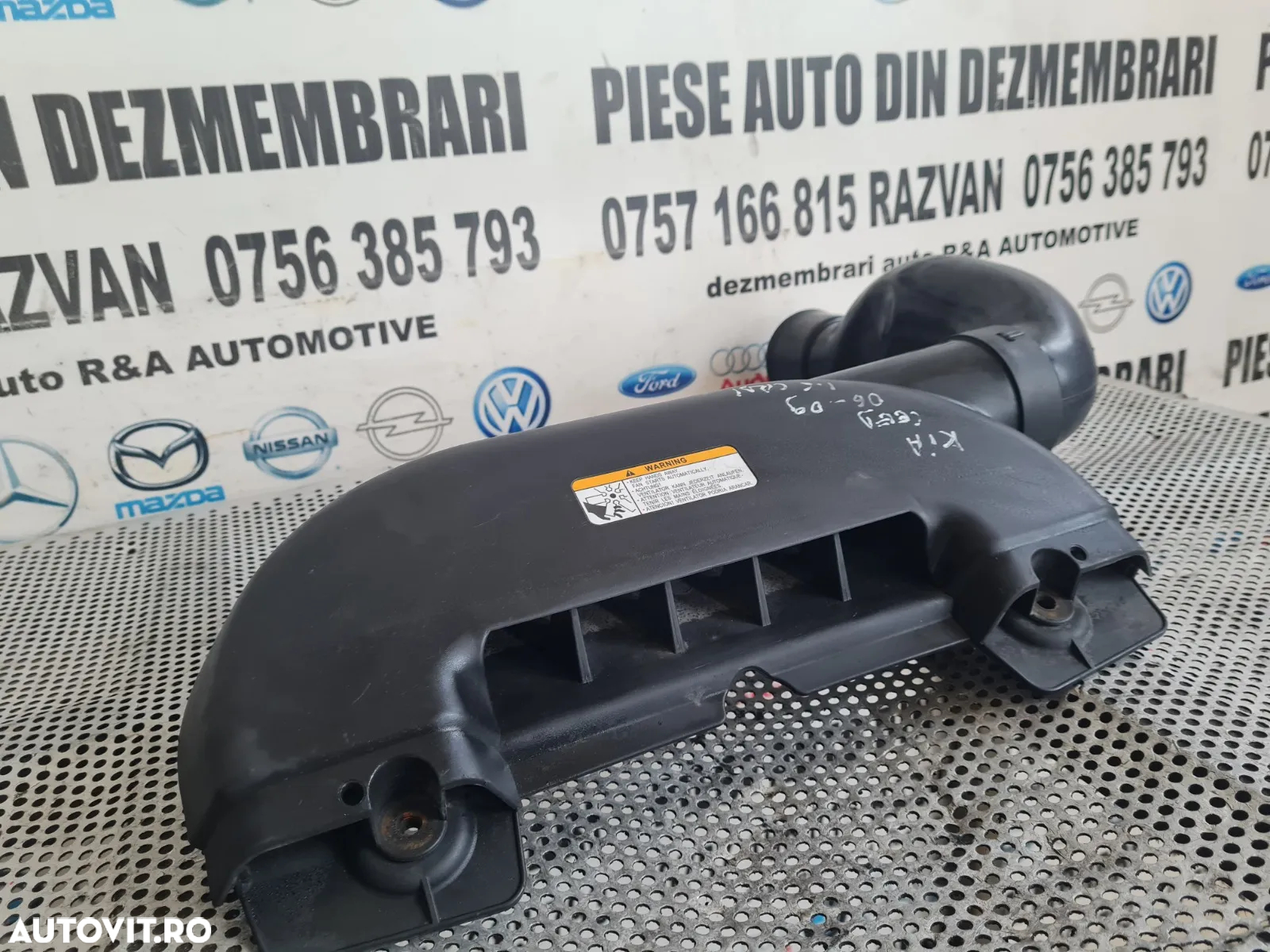 Furtun Tubulatura Admisie Priza Aer Trager Intercooler Turbina Kia Ceed An 2004-2005-2006-2007-2008 - 2