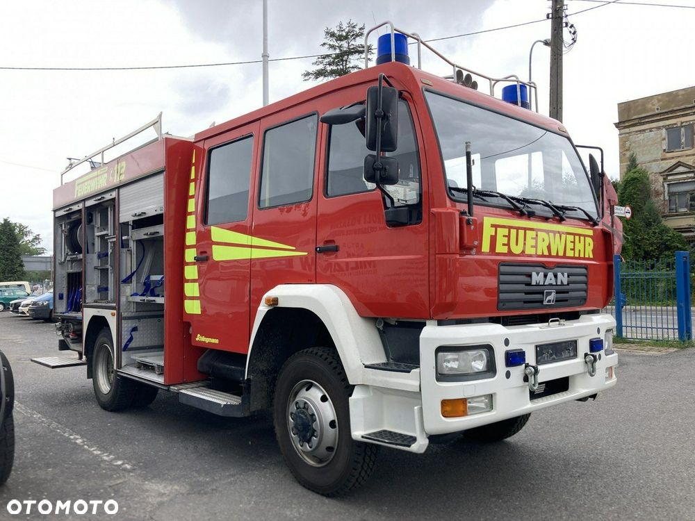 MAN MAN 15,250 Straż pożarna gaśnicza 9-osobowa 4X4 Wóz strażacki 2003 - 13