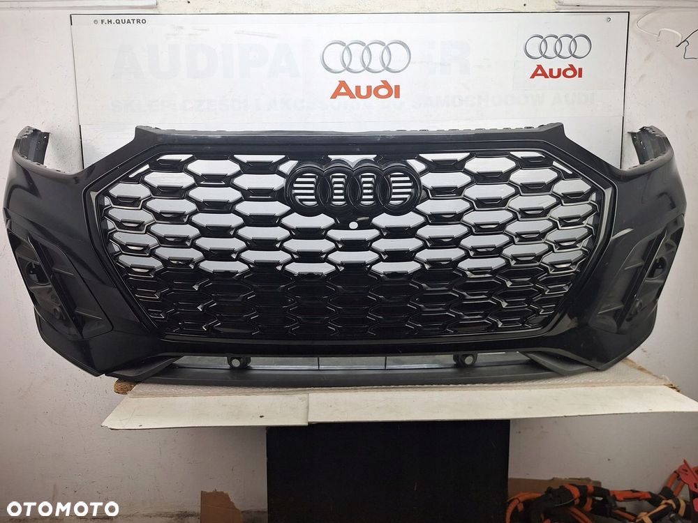 ZDERZAK AUDI SQ5 Q5 80A 80F 2020-2024 S-LINE LIFT BLACK EDITION ATRAPA - 1